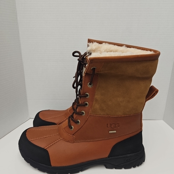 UGG Brown and Black Winter Boots - Picture 5 of 10